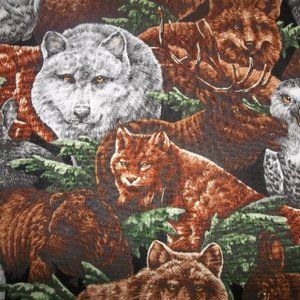 Wood Haven Scenic 100% Cotton Fabric #180